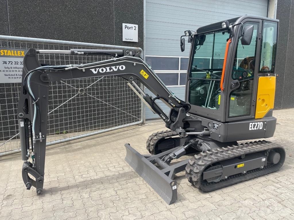 Volvo EC27D Мини екскаватори < 7 т