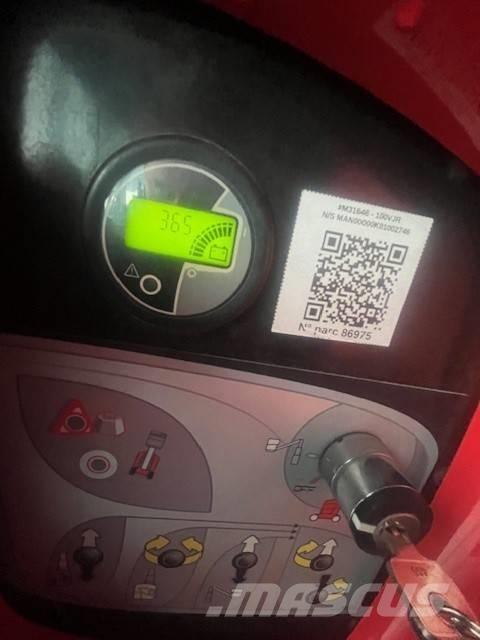 Manitou 100 VJR Вертикални мачтови повдигачи
