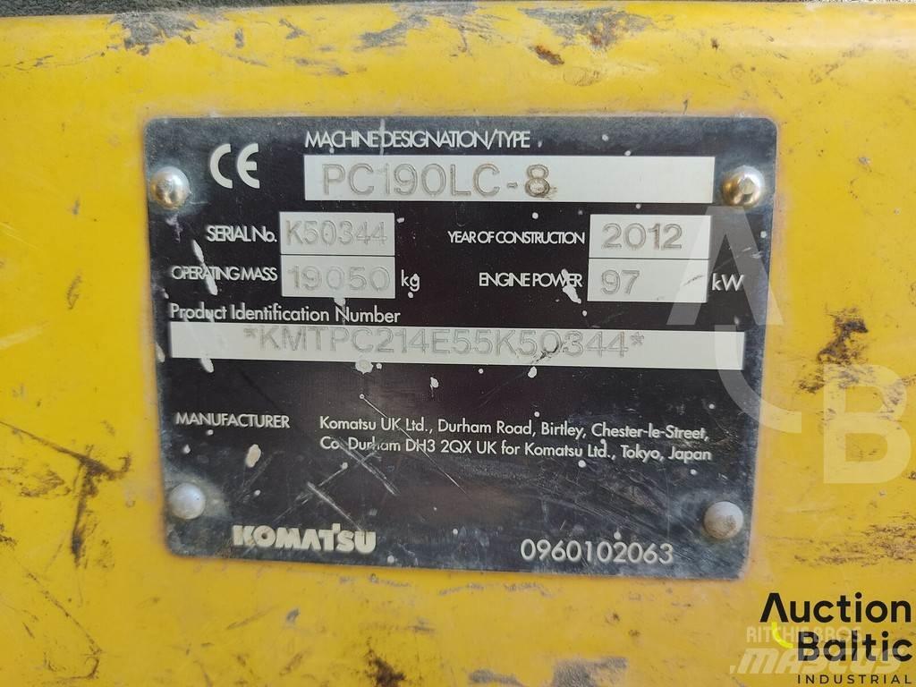 Komatsu PC190LC-8 Верижен екскаватор