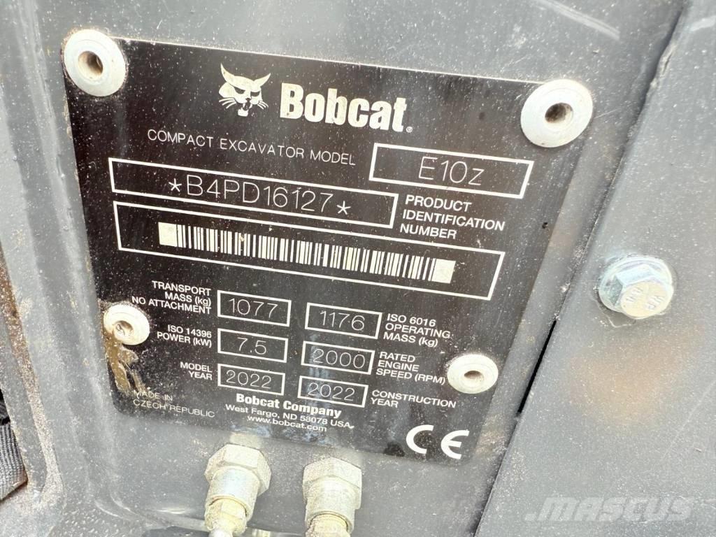 Bobcat E 10z Мини екскаватори < 7 т
