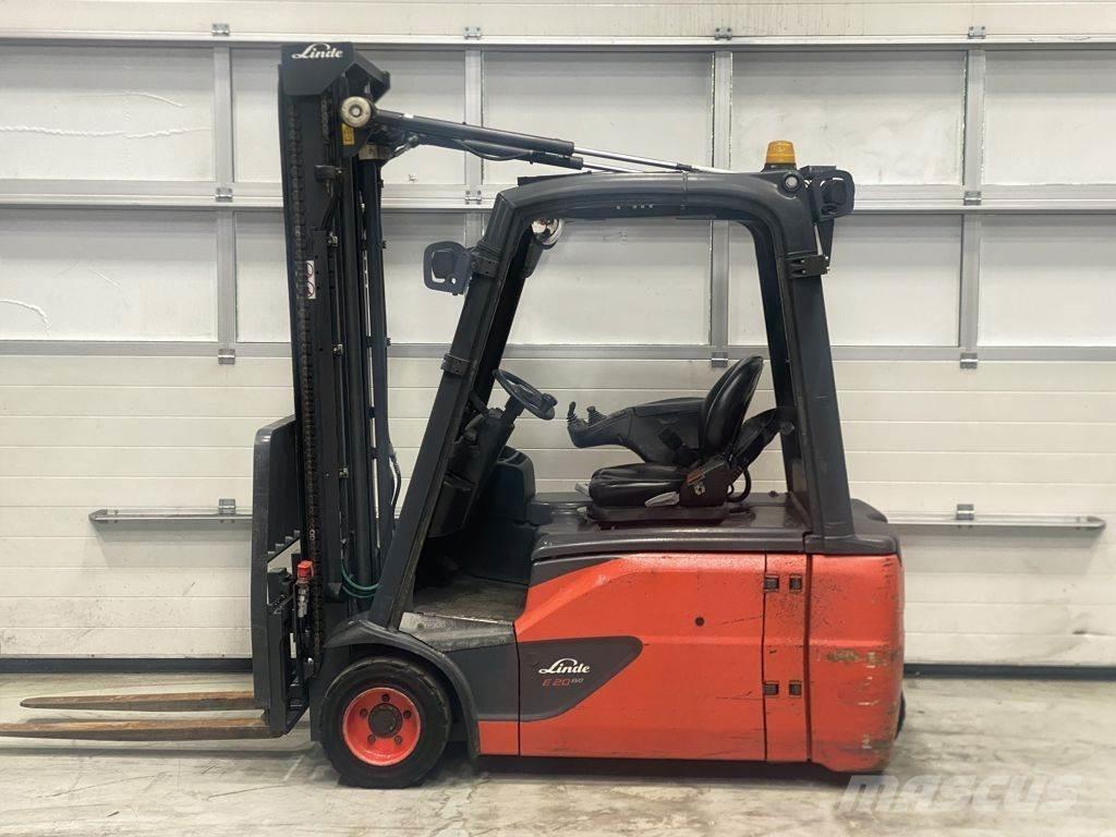 Linde E20L-02 Електрически вилични кари-повдигачи