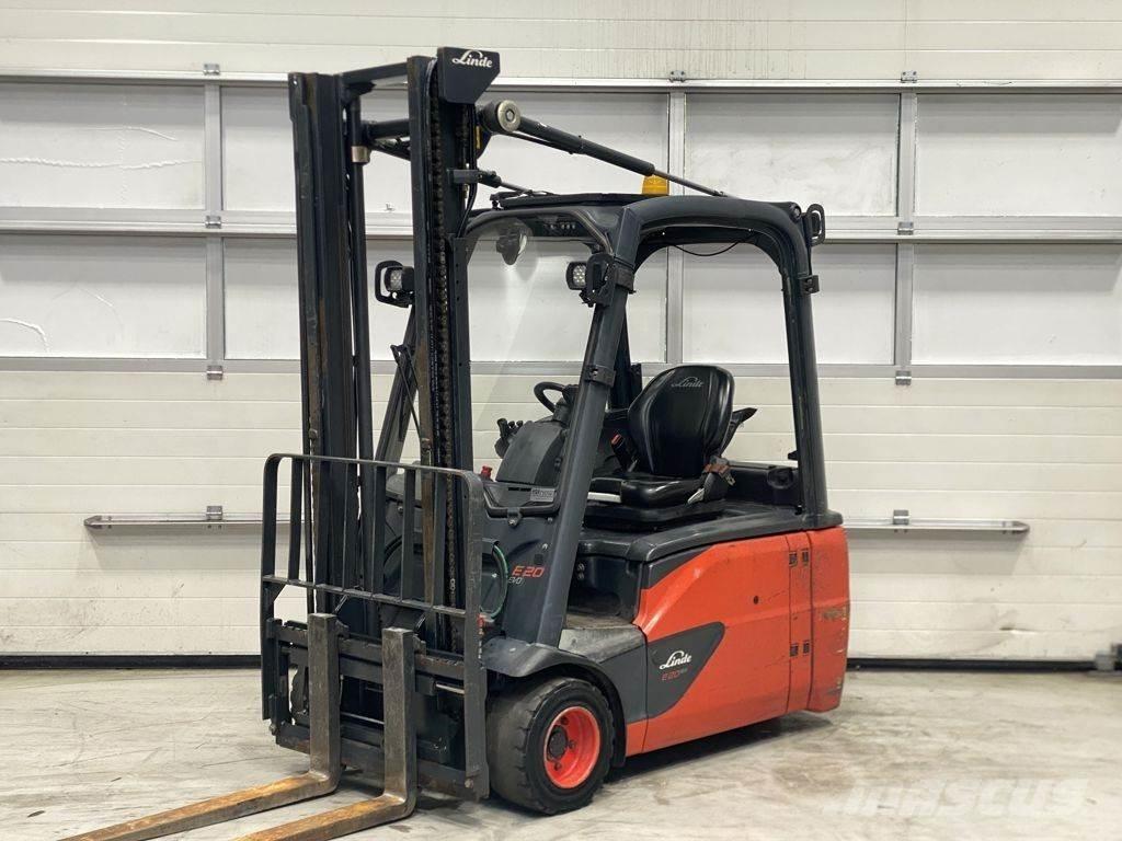 Linde E20L-02 Електрически вилични кари-повдигачи