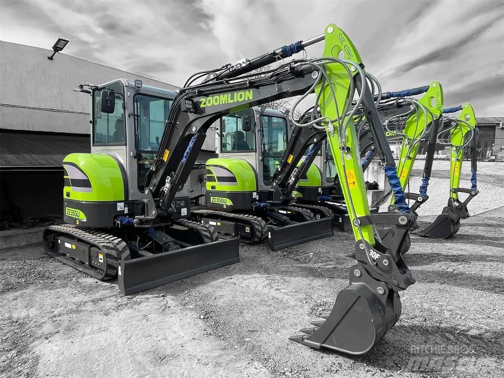 Zoomlion ZE35GU Мини екскаватори < 7 т