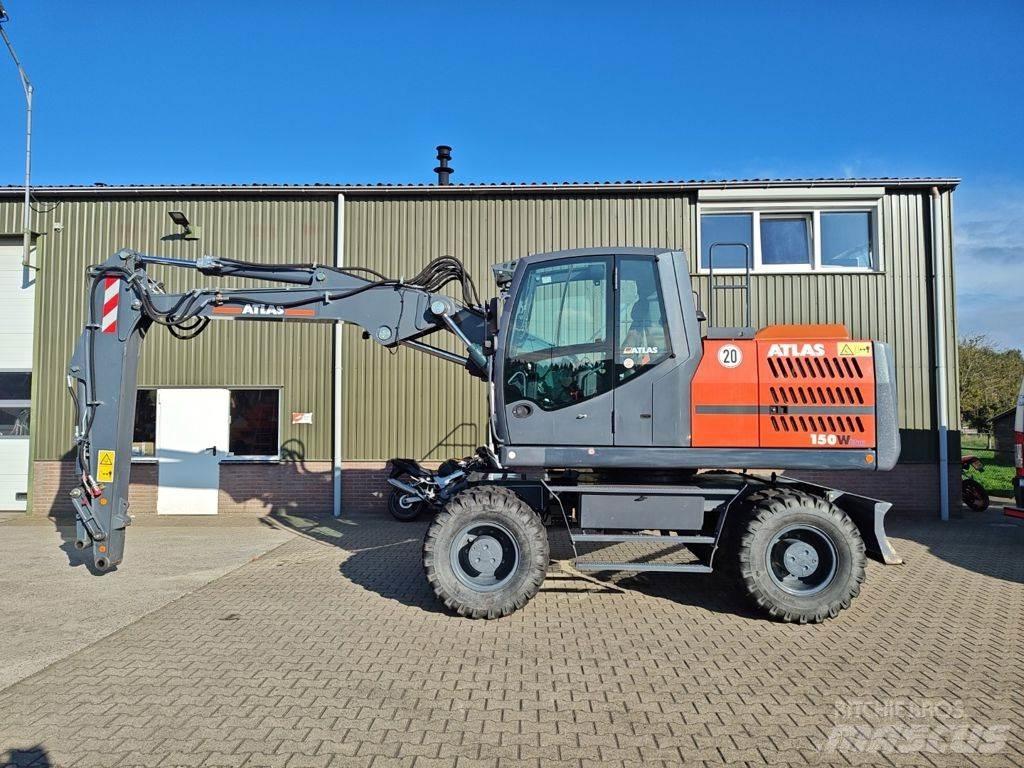 Atlas 150W Колесни екскаватори