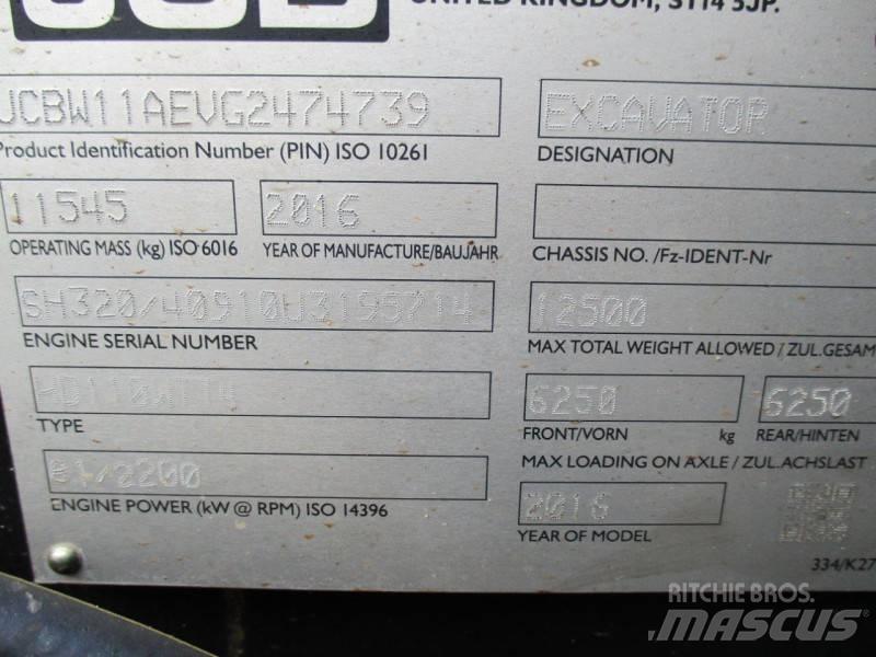 JCB HD110W Колесни екскаватори