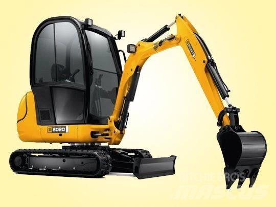 JCB 8020 Мини екскаватори < 7 т