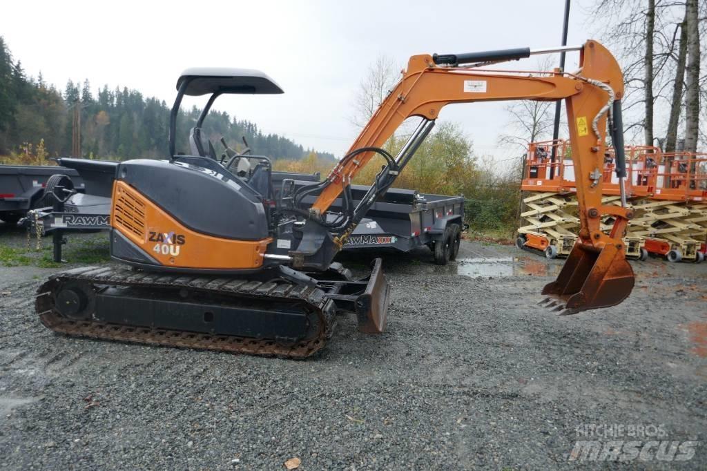 Hitachi ZX40U-3 Мини екскаватори < 7 т