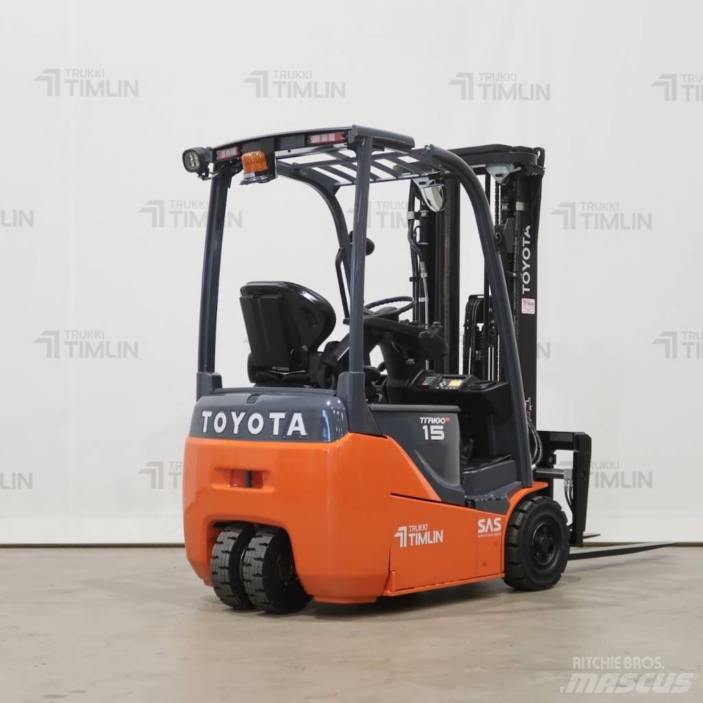 Toyota 8FBE15T Електрически вилични кари-повдигачи