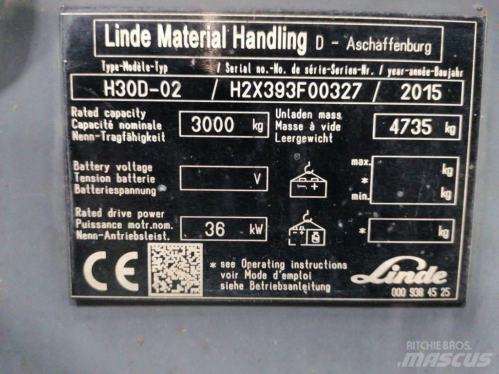 Linde H30D-02 Дизелови камиони