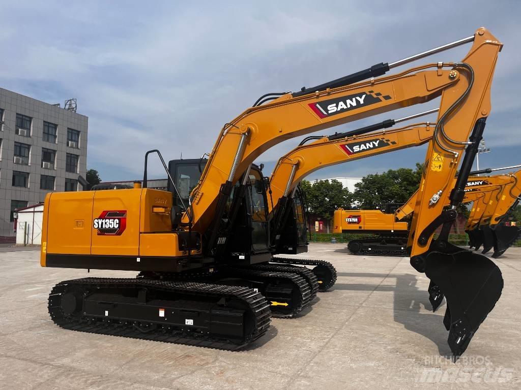 Sany SY135C Верижен екскаватор