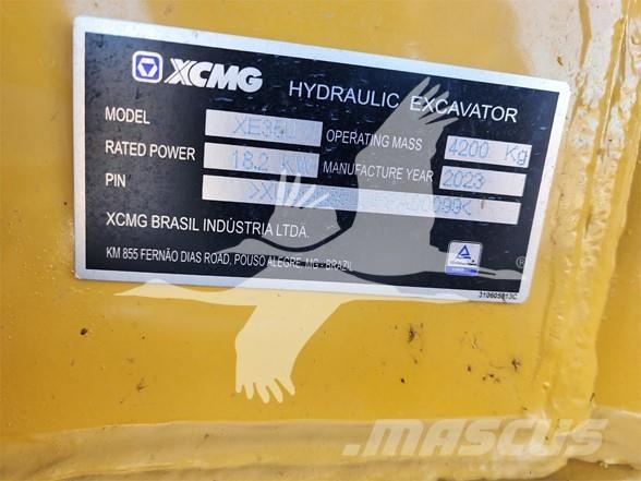 XCMG XE35U Мини екскаватори < 7 т