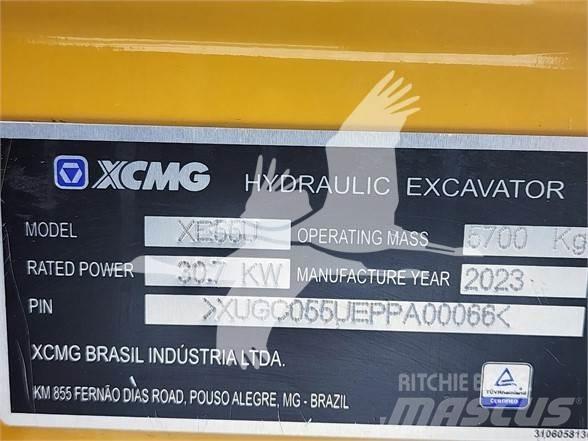 XCMG XE55U Мини екскаватори < 7 т