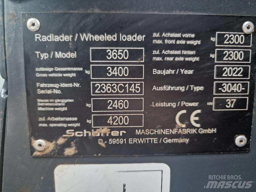 Schäffer 3650 Колесни товарачи