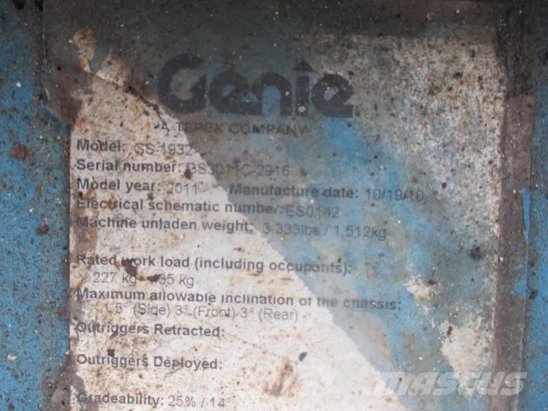 Genie GS 1932 Ножични работни платформи