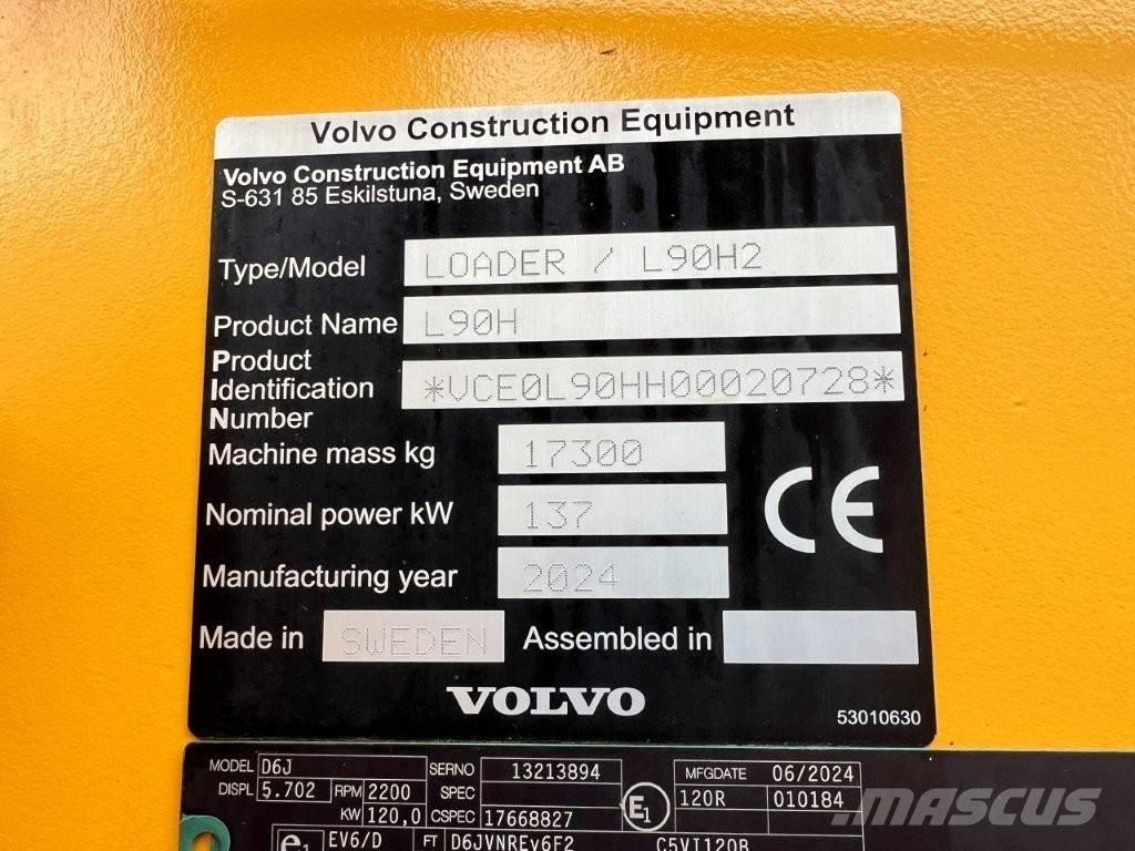 Volvo L90H2 Колесни товарачи