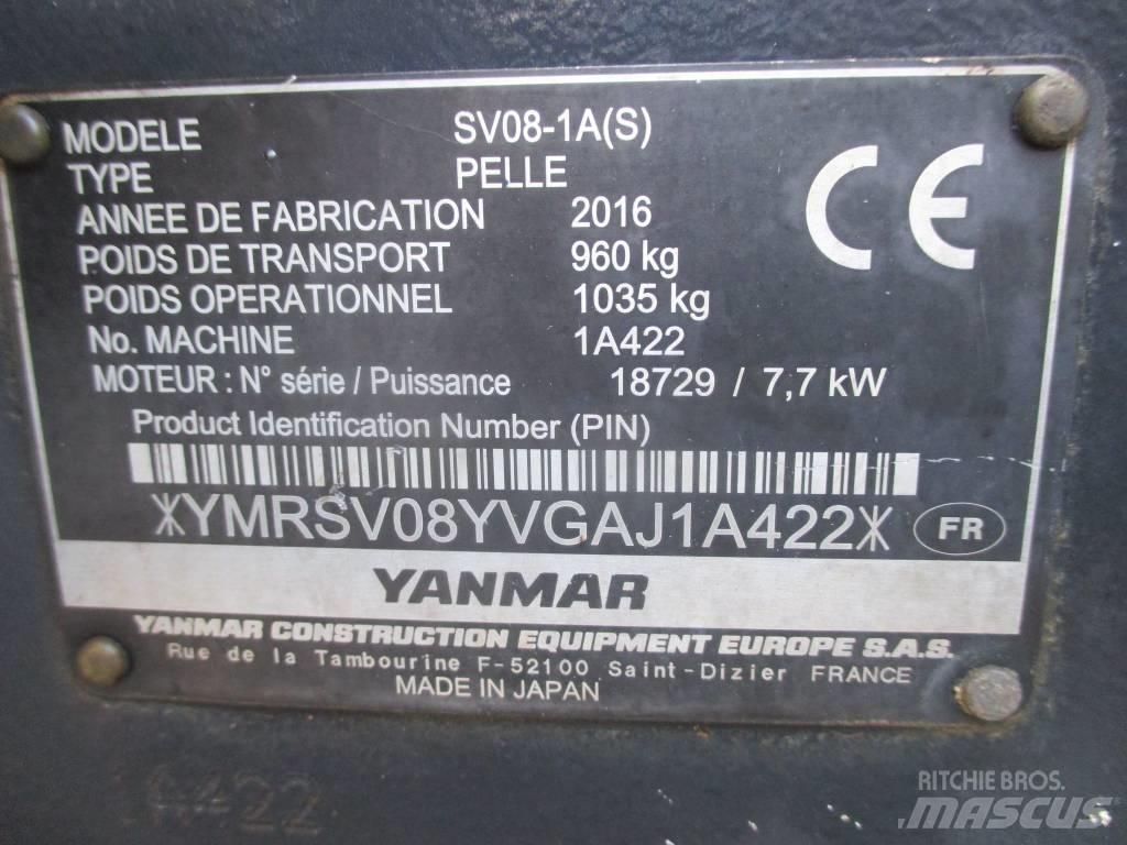 Yanmar SV 08-1 A Мини екскаватори < 7 т