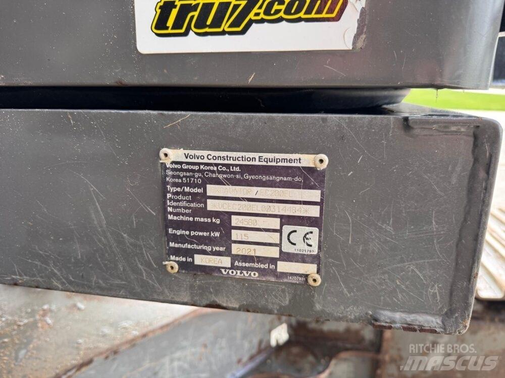 Volvo EC200EL Верижен екскаватор