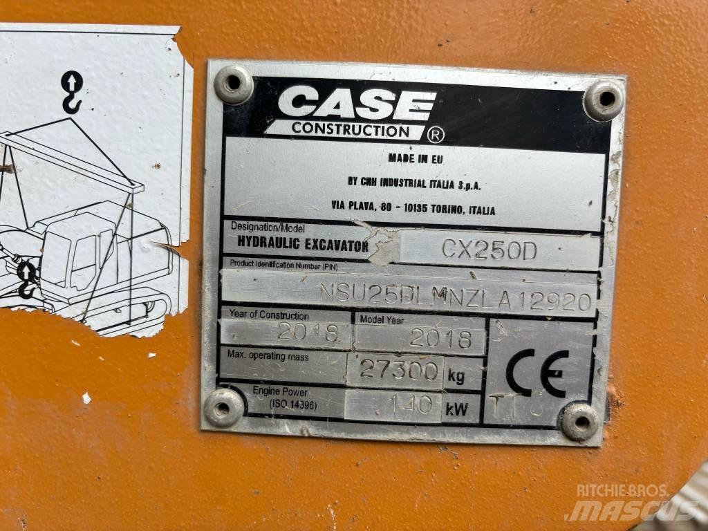 CASE CX 250 D Верижен екскаватор