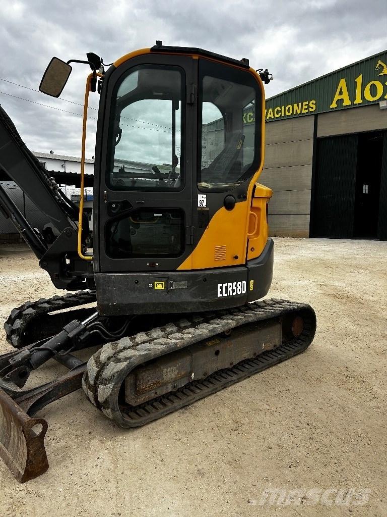 Volvo ECR 58 D Мини екскаватори < 7 т