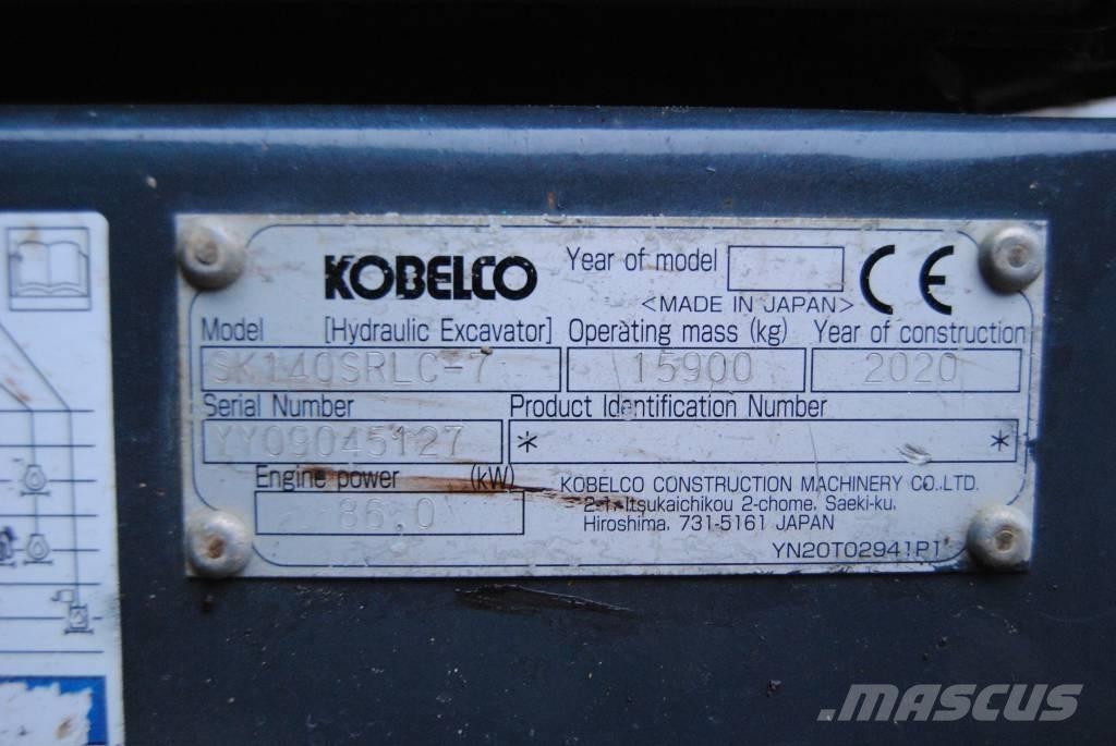 Kobelco SK140SRLC-7 Верижен екскаватор