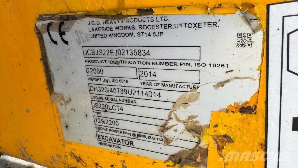 JCB JS 220 LC Верижен екскаватор