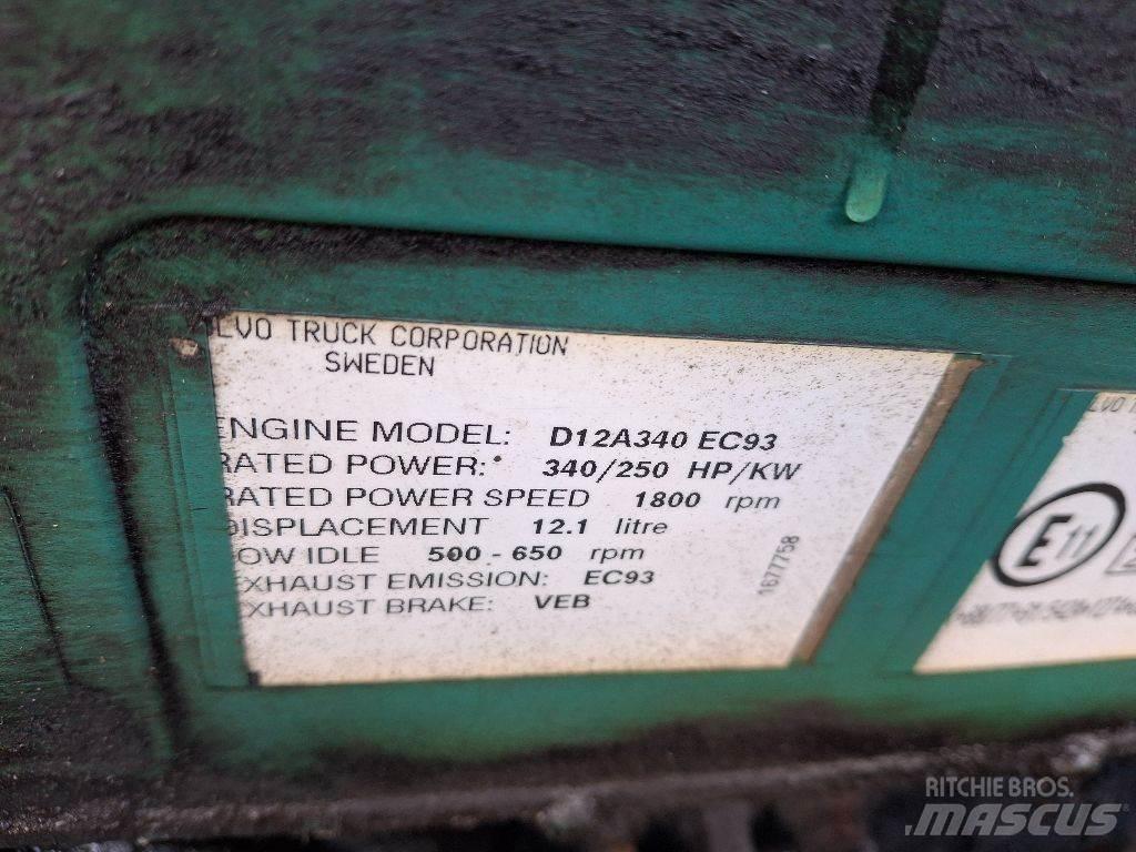 Volvo D12A340 Двигатели