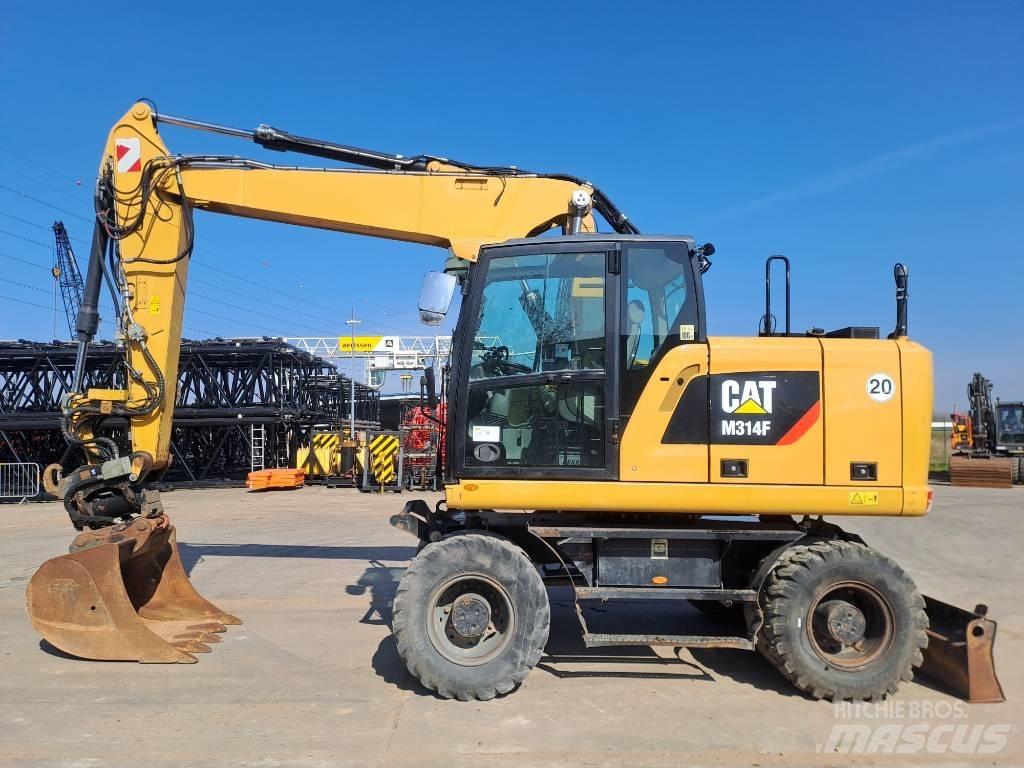 CAT M314F Колесни екскаватори