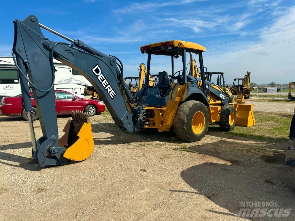 John Deere 410 G Товарач със заден ексватор