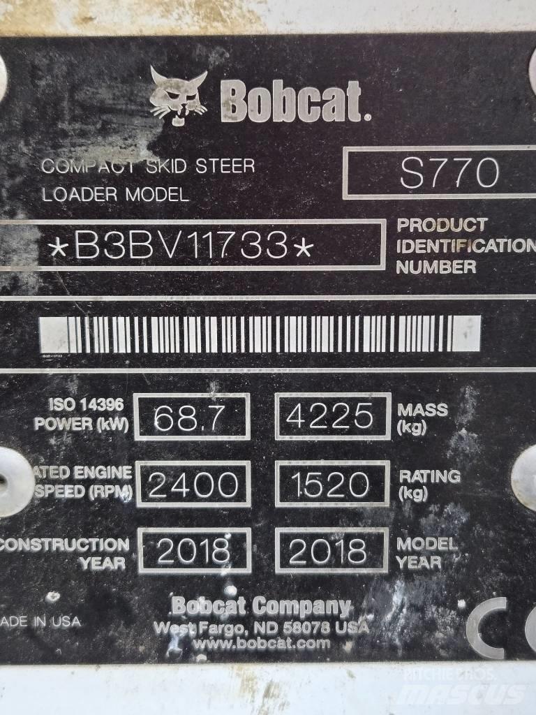 Bobcat S 770 Мини товарачи
