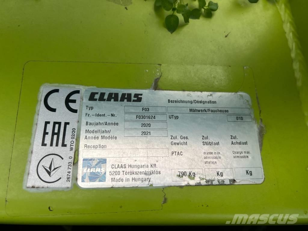 CLAAS Corto 285 F Косачки