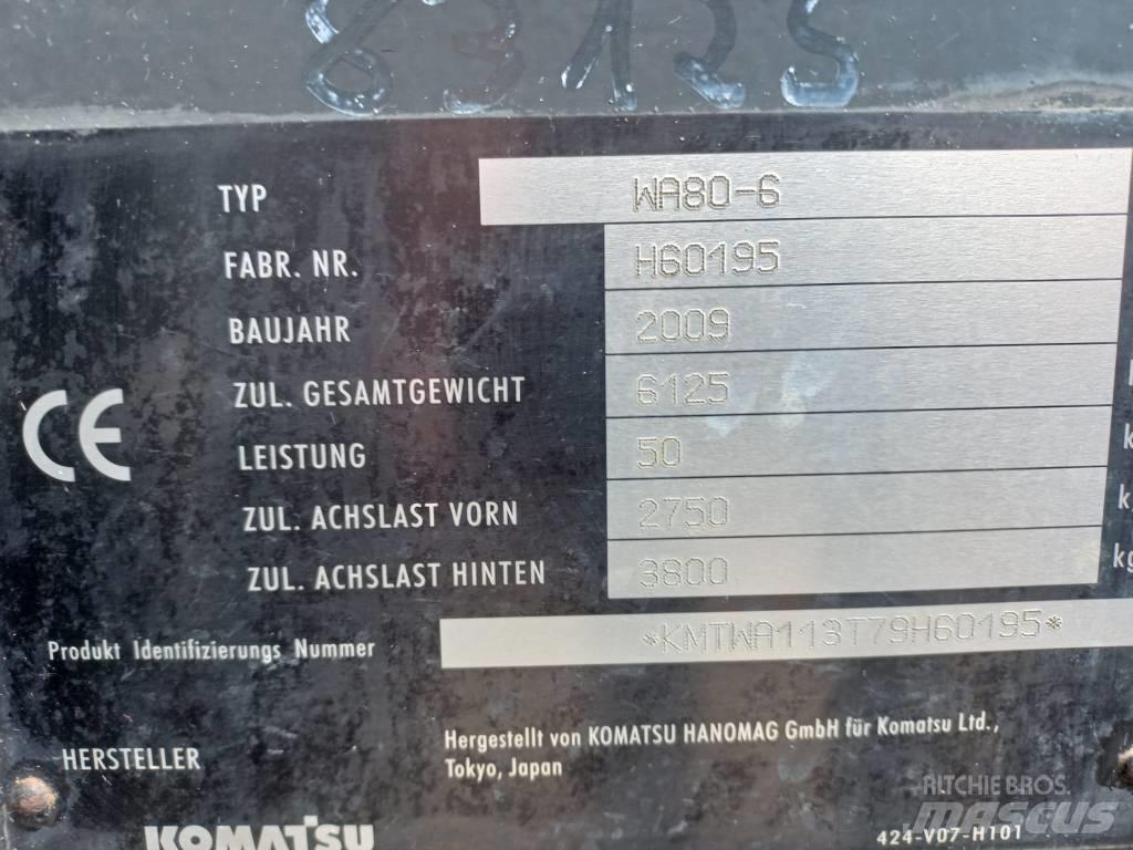 Komatsu WA 80-6 Колесни товарачи