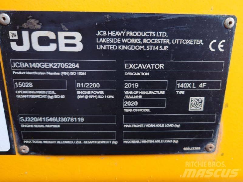 JCB 140X LC Верижен екскаватор