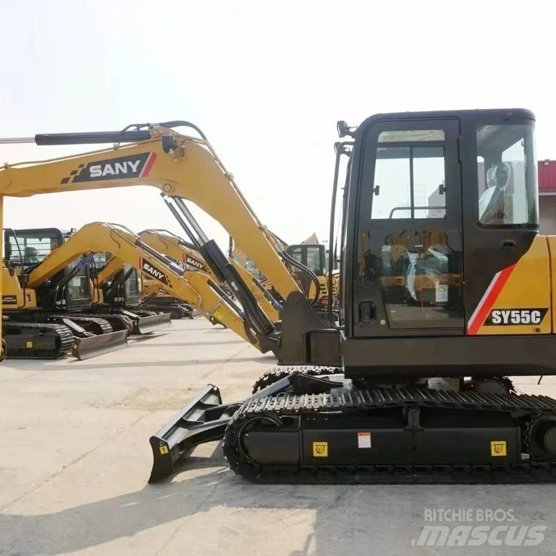 Sany SY 55 Верижен екскаватор