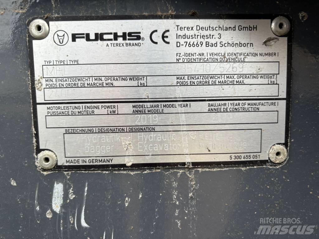 Fuchs MHL 335 Оператори на отпадъци/индустрия
