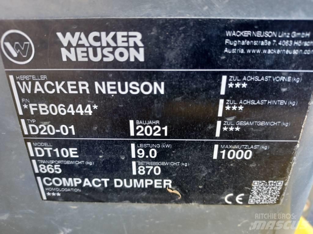 Wacker Neuson DT10e Верижни дъмпери