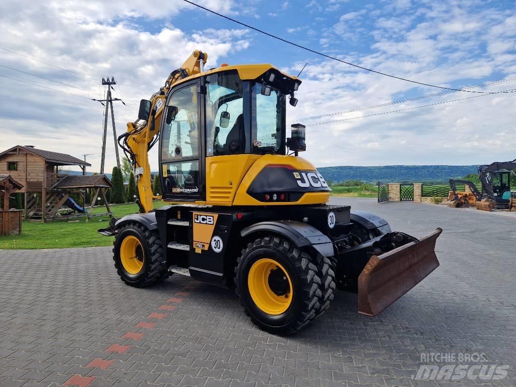 JCB 110 Hydradig Колесни екскаватори