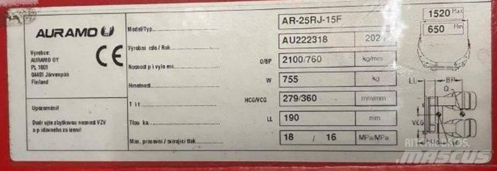 Auramo AR-25RJ-15F Ролкови стяги
