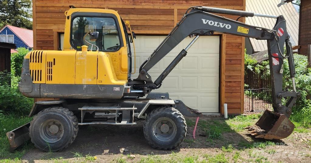 Volvo EW55B Колесни екскаватори