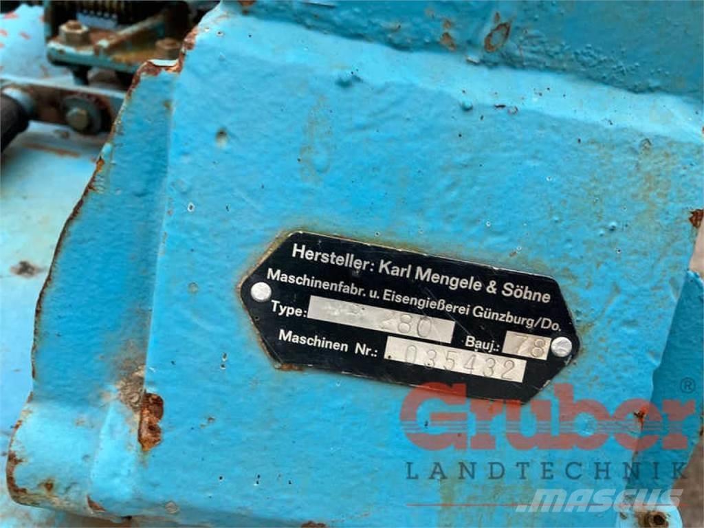 Mengele MB 280 Самоходни фуражири