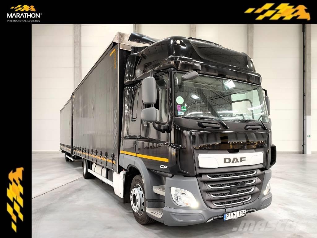 DAF CF 370 FA Брезентови камиони
