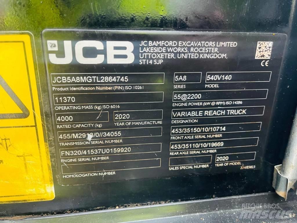 JCB 540-140 Телескопични товарачи