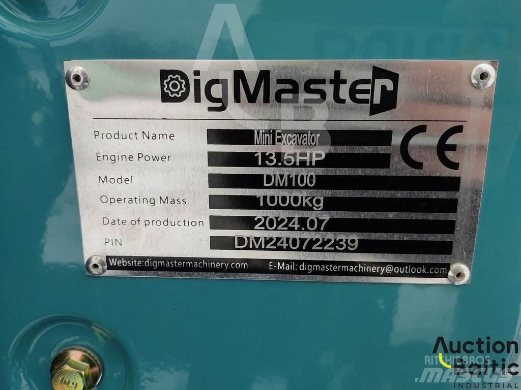 Digmaster DM100 Мини екскаватори < 7 т