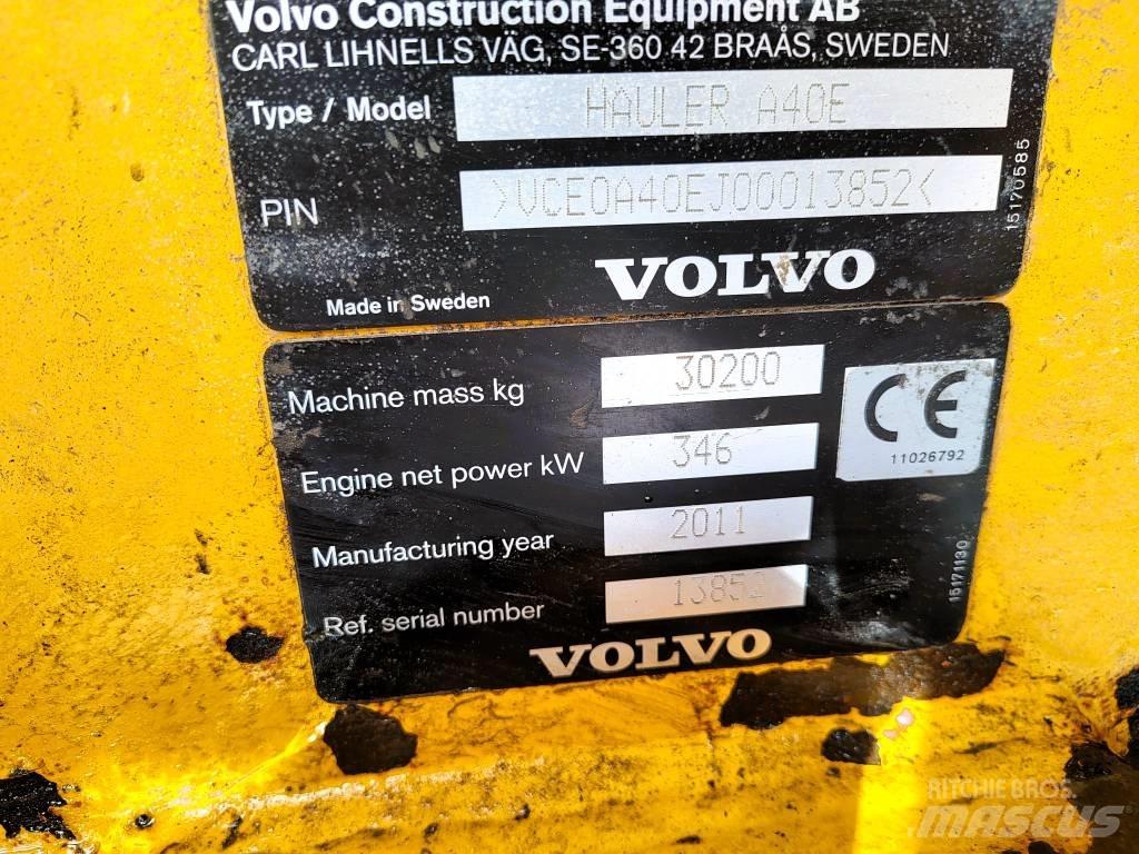 Volvo A 40 E Дъмпери/моторни превозни средства