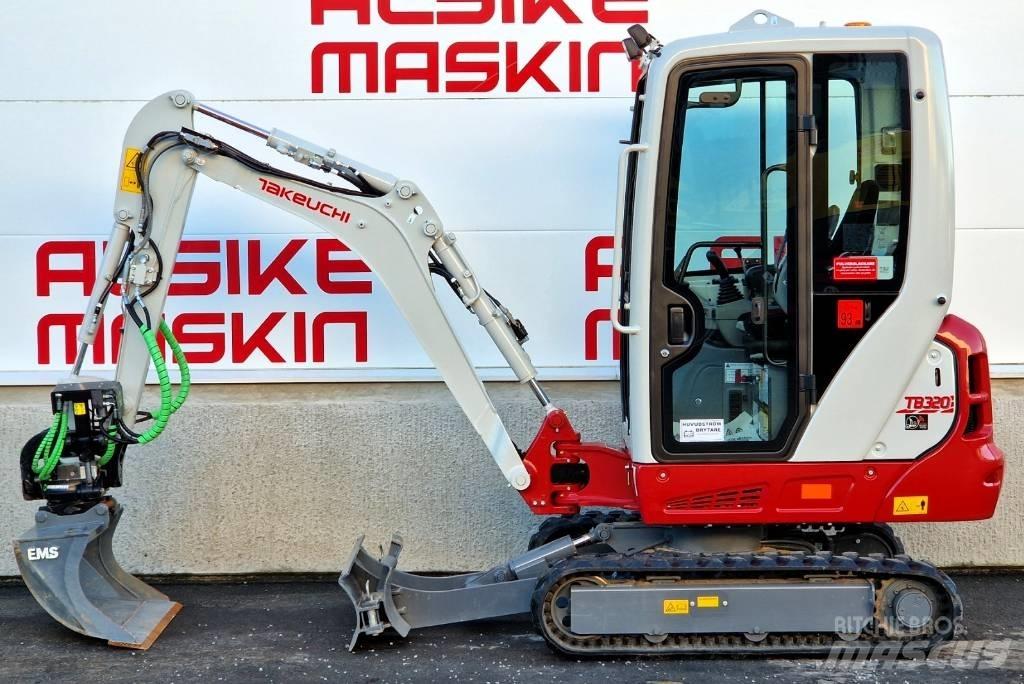 Takeuchi TB 320 Мини екскаватори < 7 т