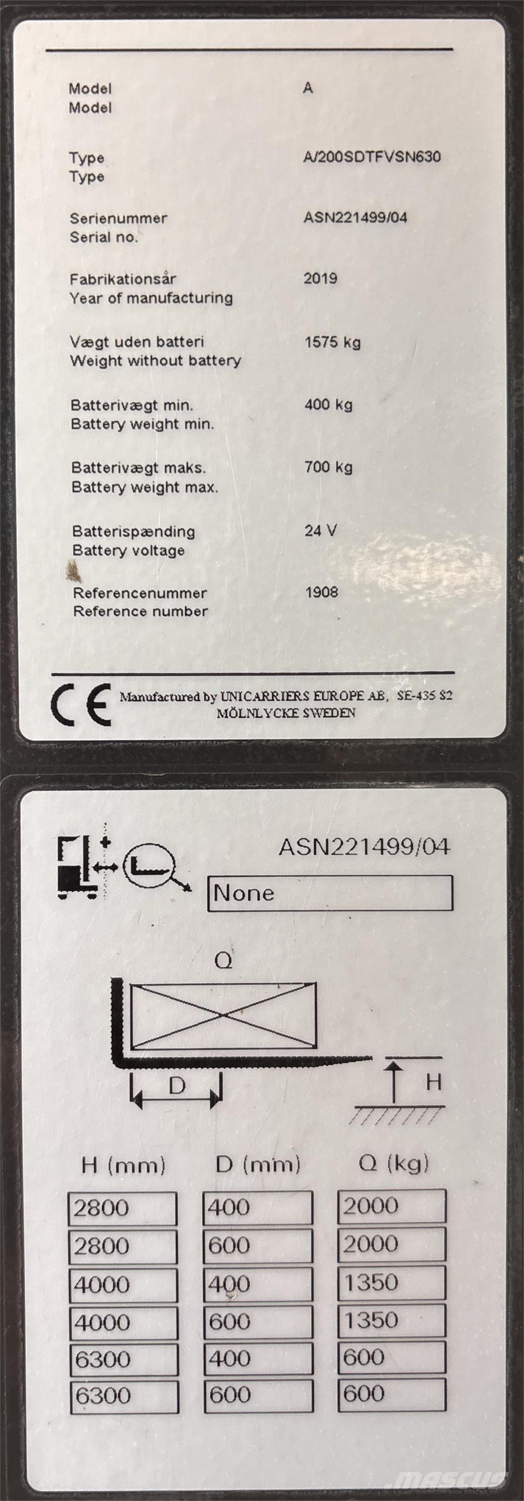 Atlet ASN200 Самоходни товарачи