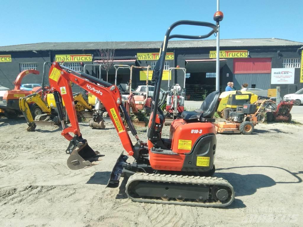 Kubota U 10-3 Мини екскаватори < 7 т