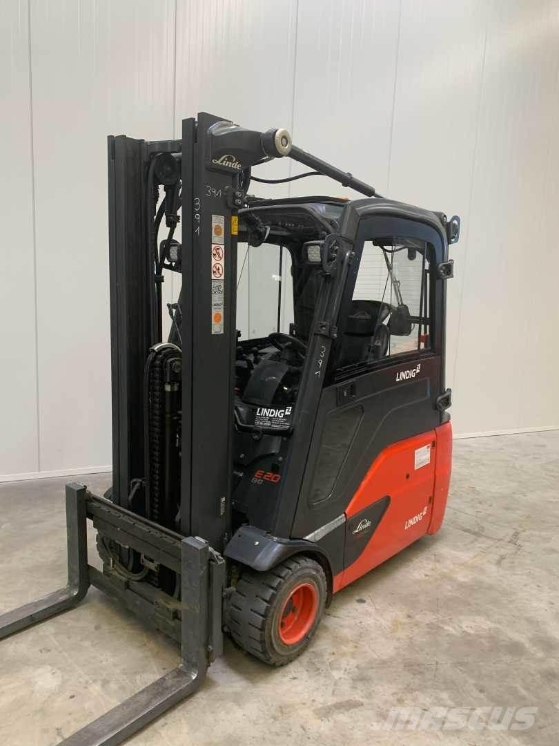 Linde E20L Електрически вилични кари-повдигачи