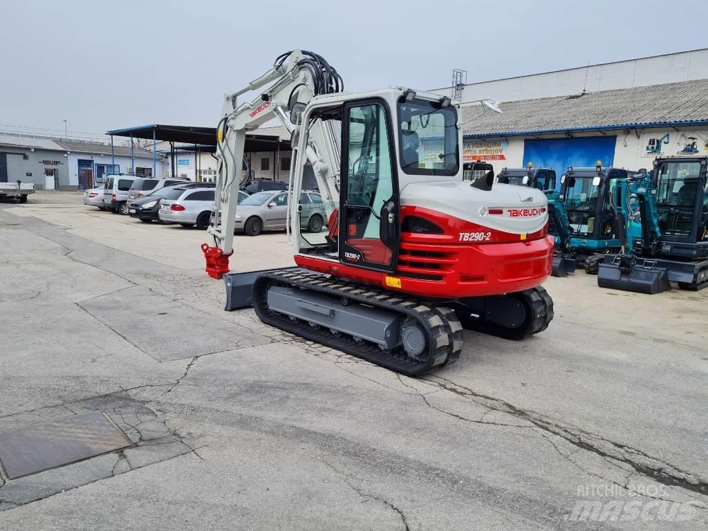 Takeuchi TB 290 CV Средни екскаватори 7т - 12т