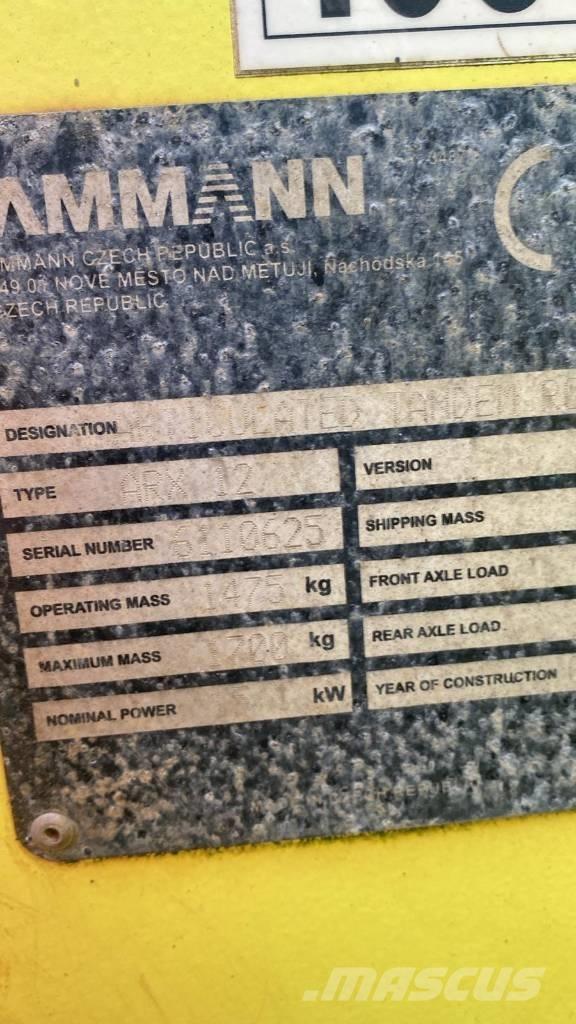 Ammann ARX 12 Двойни барабанни ролки
