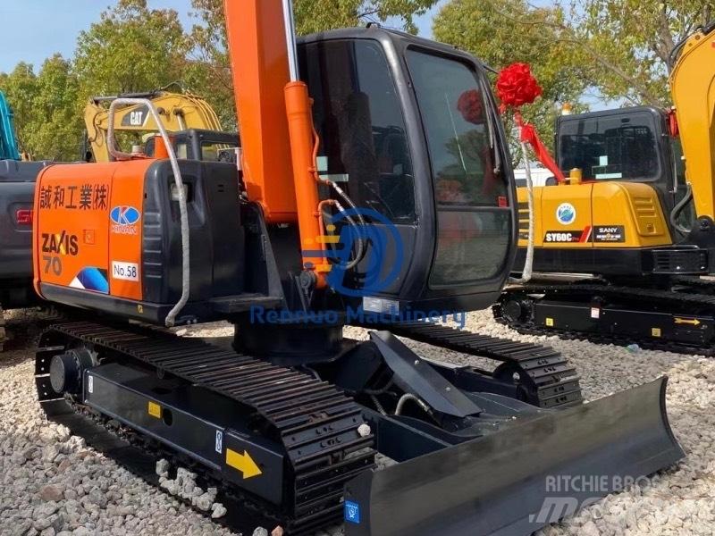 Hitachi ZX70 Мини екскаватори < 7 т
